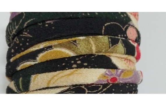 Lazo tubular  8mm diametro Verdes