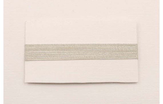 Hilo Macramé metálico plata 0,65mm Hilo Macramé metálico plata 0,65mm