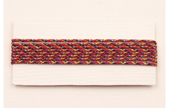 Micro Driza 0,9mm color Rojo vivo y Oro Micro Driza 0,9mm color Rojo vivo y Oro