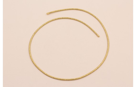 Cordón de 2mm Magnético Dorado 51 cms