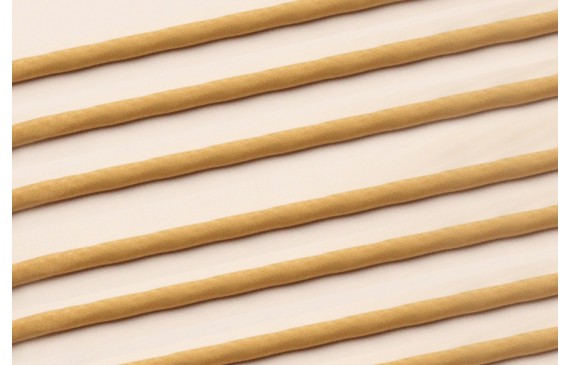 Cordón de SEDA 3mm relleno color Mostaza