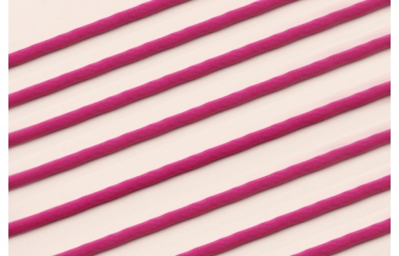 Cordón de SEDA 3mm relleno color Fucshia