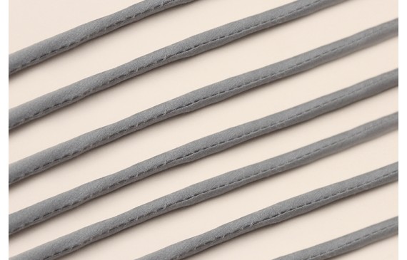 Cordón de SEDA 3mm relleno color Gris Azulado