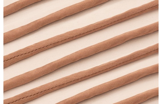 Cordón de SEDA 3mm relleno color Cobrizo Cordón de SEDA 3mm relleno color Cobrizo