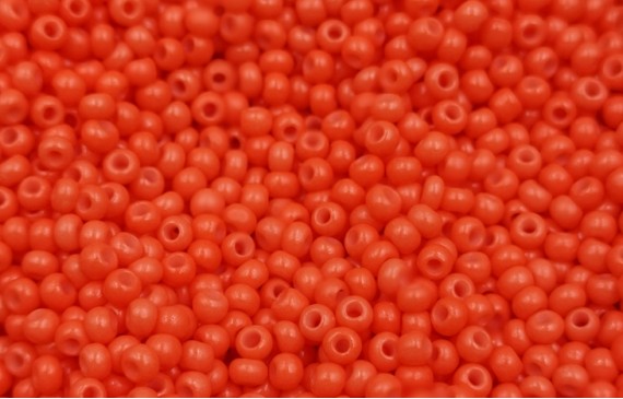 10 gramos de Abalorio cristal Rojo