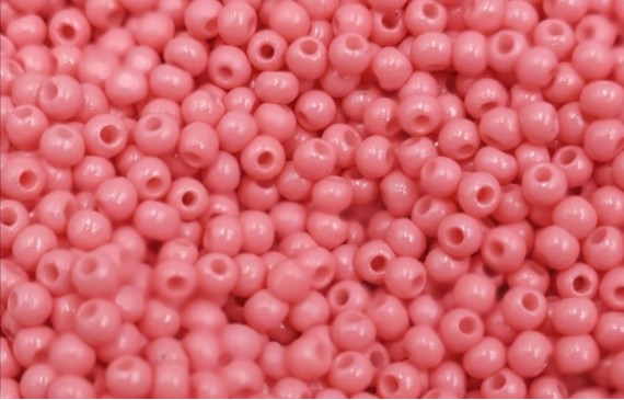 10 gramos de Abalorio cristal Rosa chicle