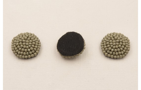 Disco de abalorio de 16mm Vison Disco de abalorio de 16mm Vison