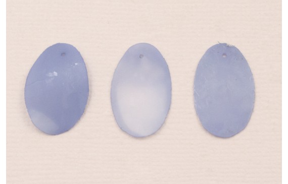 Lentejuela Ovalo 26*16mm Azul Lentejuela Ovalo 26*16mm Azul