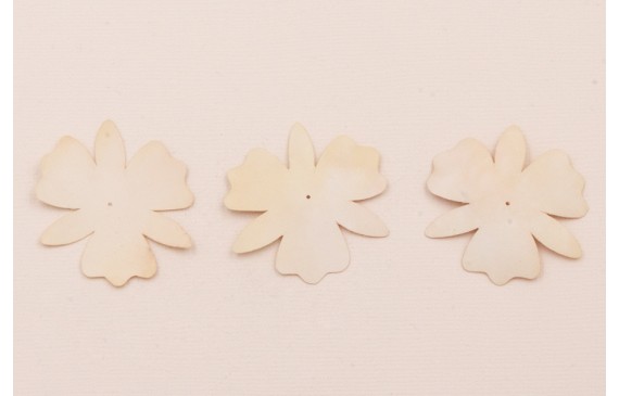 Flor de 37mm Rosa Palo Mate Flor de 37mm Rosa Palo Mate