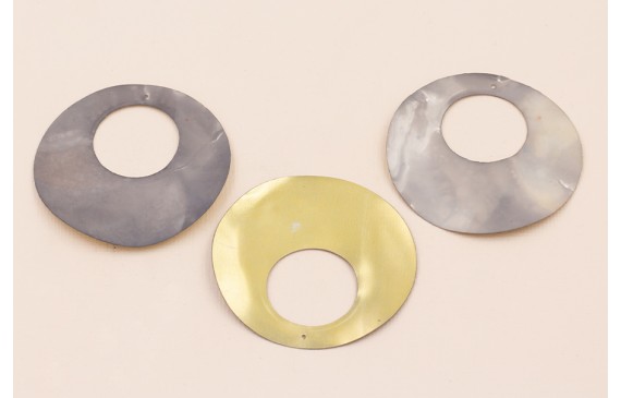 Disco Donut 55mm y 18mm int Morado y Metal Disco Donut 55mm y 18mm int Morado y Metal