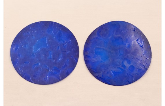 Lentejuela Disco de 60mm Azul Añil Transp Texrura