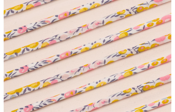 Lazo espaqueti 4mm liberty Willshire Bud-Aurore
