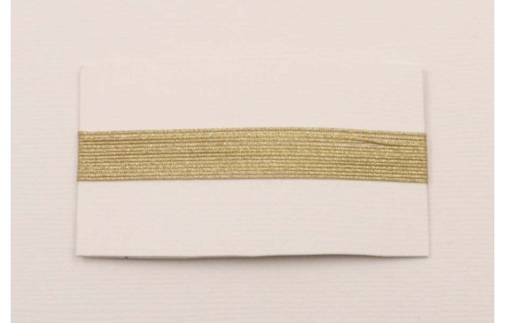 Hilo Macramé metálico Dorado Pálido 0,65mm