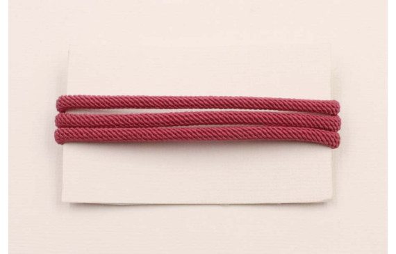 Cordón retorcido 4mm Color Coral