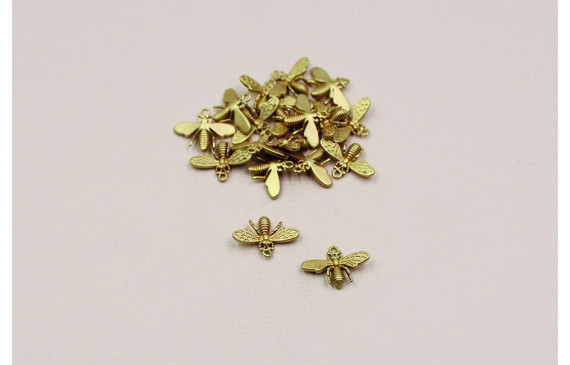 Cogante Abeja 14*10mm Oro Mate