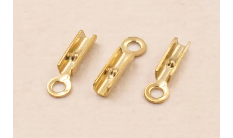 Terminal Acero inox. 316L 1mm Oro