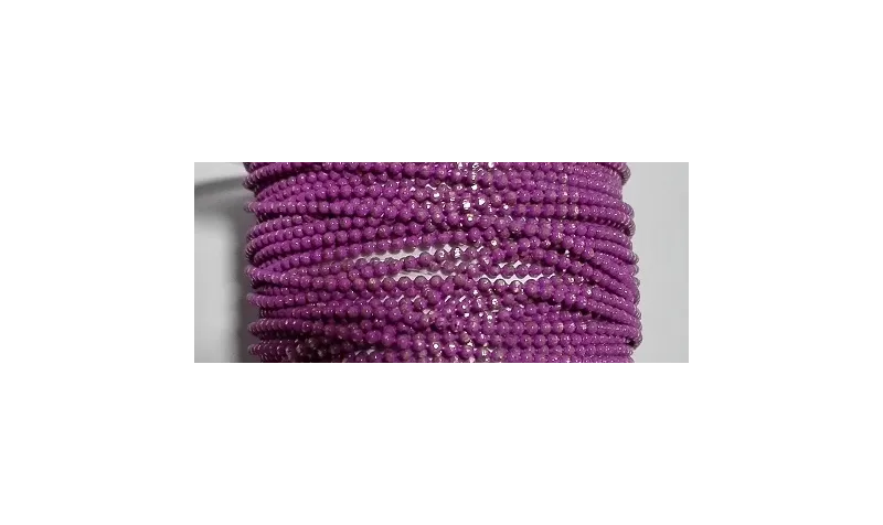 Cadena bolas 1,2 mm Morado Cardenal