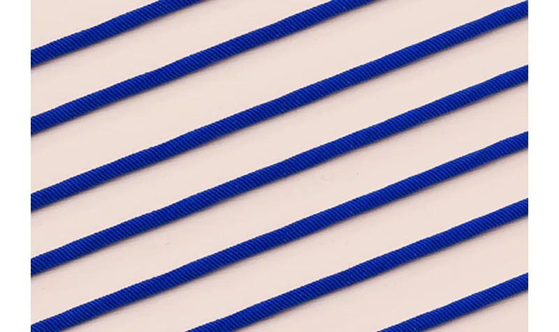 Cordón Elástico 3mm Azul Electrico
