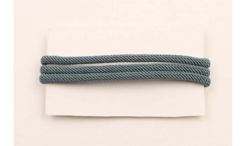 Cordón retorcido 4mm Azul piedra