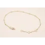 Pulsera microbola 178*1mm Baño Oro  / Bases de Pulseras de Baño Oro 3 Micras 18K