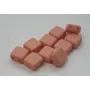 Tila 6*6mm Opaco Silk Rosa /Cuentas de  Cristal 