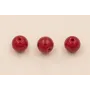 Bola Cristal 10mm Rojo Sangre /Cuentas de  Cristal 