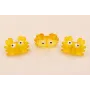 Cangrejo Cristal Amarillo 20*15*8mm /Cuentas de  Cristal 