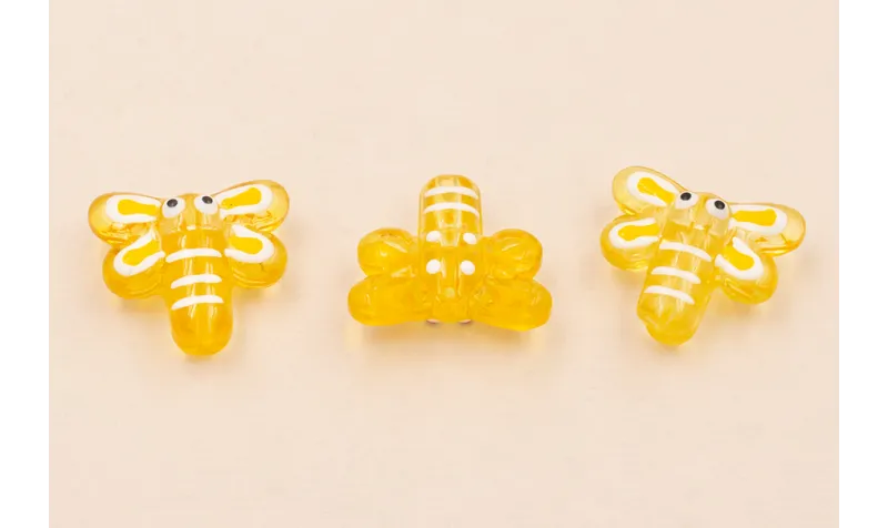 Abeja Cristal 16*15*6mm /Cuentas de  Cristal 