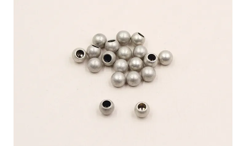 Bolita terminal / Cuentas Metálicas de Latón / Zamak