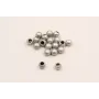 Bolita terminal / Cuentas Metálicas de Latón / Zamak