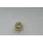 Bola dorada 11,5 ext, 5,37 int / Cuentas Metálicas de Latón / Zamak