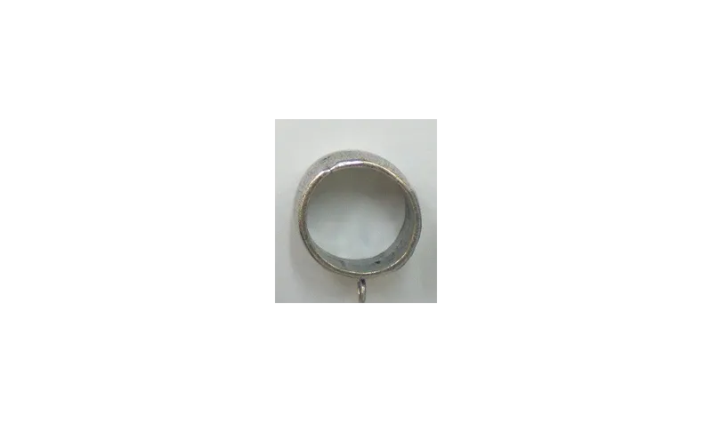Argolla con anilla para pañuelos 30mm diámetro / Cuentas Metálicas de Latón / Zamak