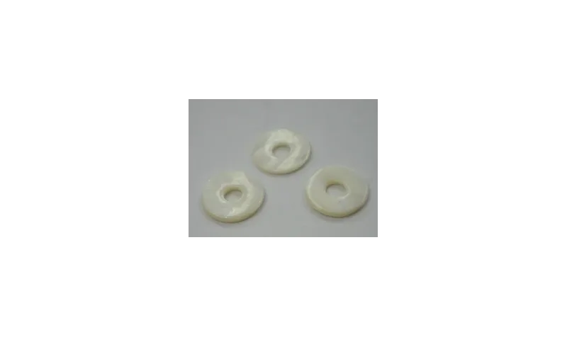 disco 18mm /Cuentas de  Nacar 