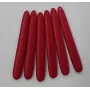 Pieza colgante plastico Rojo 60*8*4mm /Cuentas de  Plástico / Resina 