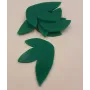 Tulipán Metacrilato 52*41mm Verde /Cuentas de  Plástico / Resina 