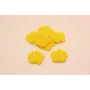 Flor Metacrilato 23mm diámetro Amarillo /Cuentas de  Plástico / Resina 