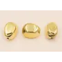 Pieza Resina Irregular 24*24*18 Oro /Cuentas de  Plástico / Resina 