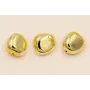 Pieza Resina Irregular 16*12*12 Oro /Cuentas de  Plástico / Resina 