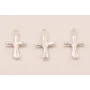 Colgante CRUZ PLATA 16*10mm / Cuentas Metálicas de Plata 925