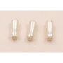 Tubo redondeado Plata 925 5*1,8mm Interior 1mm / Cuentas Metálicas de Plata 925