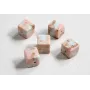 Cubo Jade 6*1*6,1 Rosa vetas / Semipreciosas de 