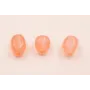 Ovalo Irregular Cuarzo 10*7*7 Color Salmon / Semipreciosas de 