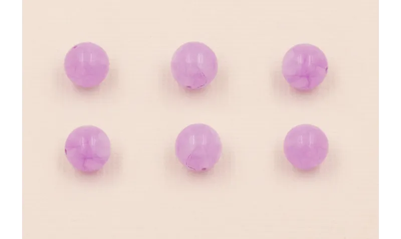 Bola Cuarzo 10mm Color morado / Semipreciosas de 