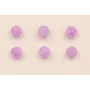 Bola Cuarzo 10mm Color morado / Semipreciosas de 