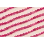 Pepita Jade 6*5mm color Granate / Semipreciosas de 