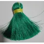 Pompón ancho 60mm*15mm turquesa /Cuentas de  Tela 