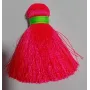Pompón ancho 60mm*15mm Fuxia /Cuentas de  Tela 