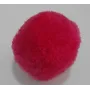 Borla 30mm Coral /Cuentas de  Tela 
