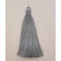 Pompon 120mm Gris /Cuentas de  Tela 