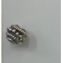 entrepieza pequeña labrada 6*6mm / Cuentas Metálicas de Latón / Zamak